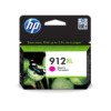 HP 912XL Magenta - Cartouche d'encre grande capacité HP d'origine (3YL82AE)