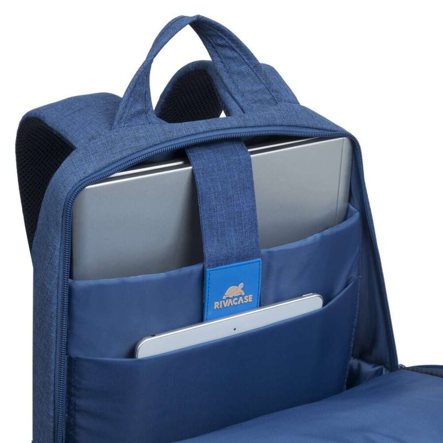 Sac à dos Rivacase Alpendorf 7560 pour ordinateurs portables 15,6" (Bleu) – Image 2