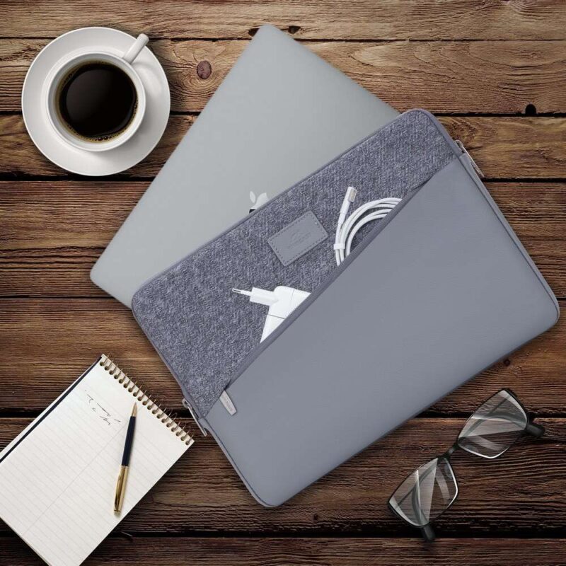 Pochette Rivacase 7903 pour MacBook Pro 13,3" (Gris)