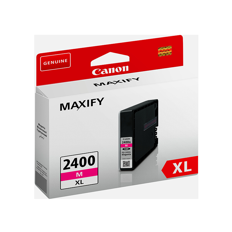 Canon PGI-2400XL M Magenta - Cartouche d'encre grande capacité Canon d'origine (9275B001AA)
