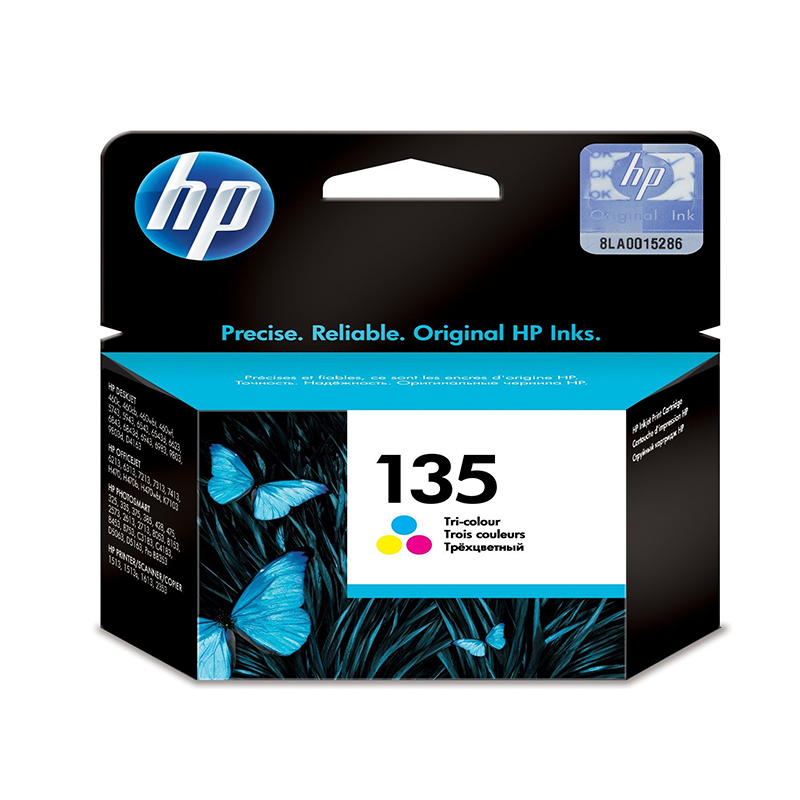 HP 135 trois couleurs - Cartouche d'encre HP d'origine (C8766HE)