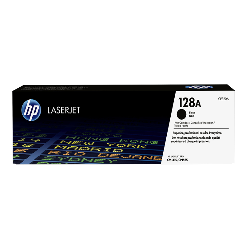 HP 128A Noir (CE320A) - Toner HP LaserJet d'origine