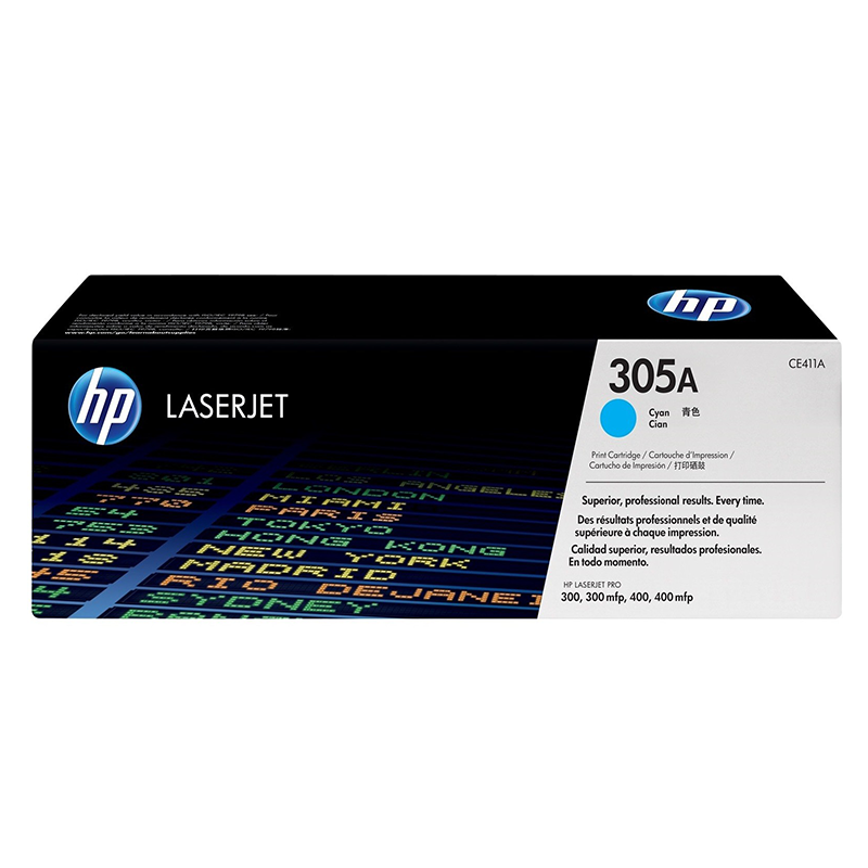 HP 305A Cyan (CE411A) - Toner HP LaserJet d'origine