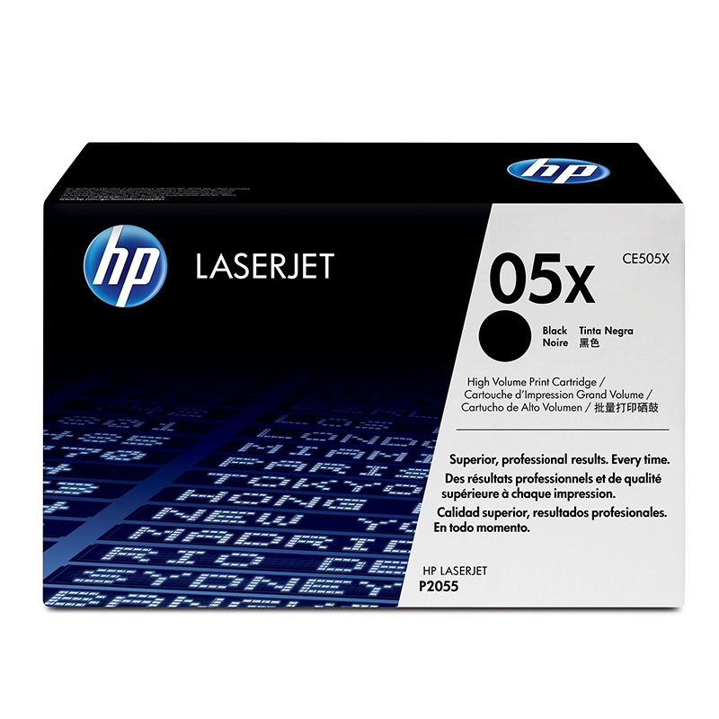 HP 05X Noir (CE505X) - Toner HP LaserJet d'origine