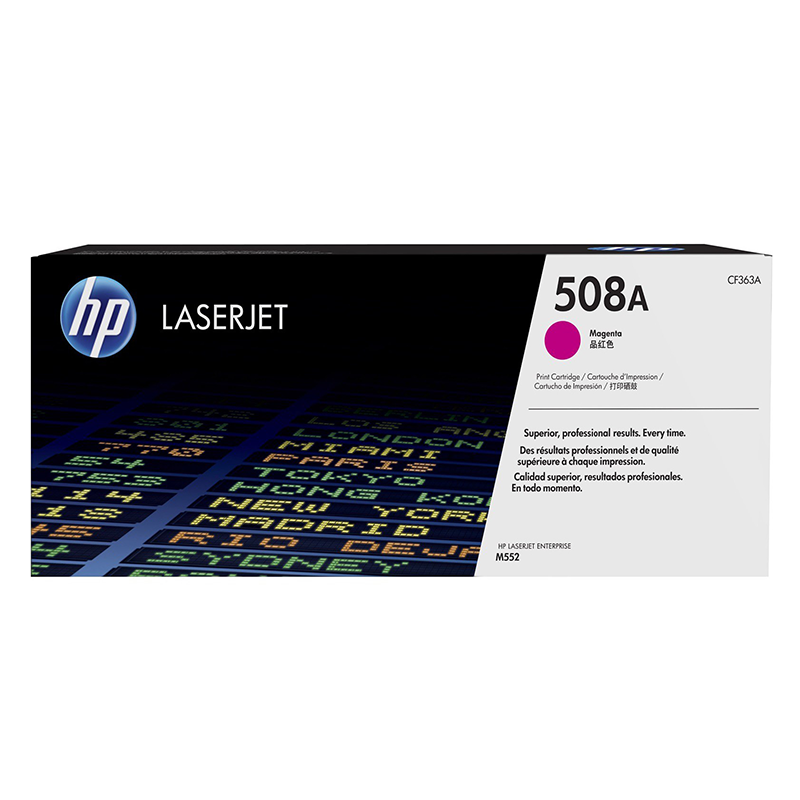 HP 508A Magenta (CF363A) - Toner HP LaserJet d'origine