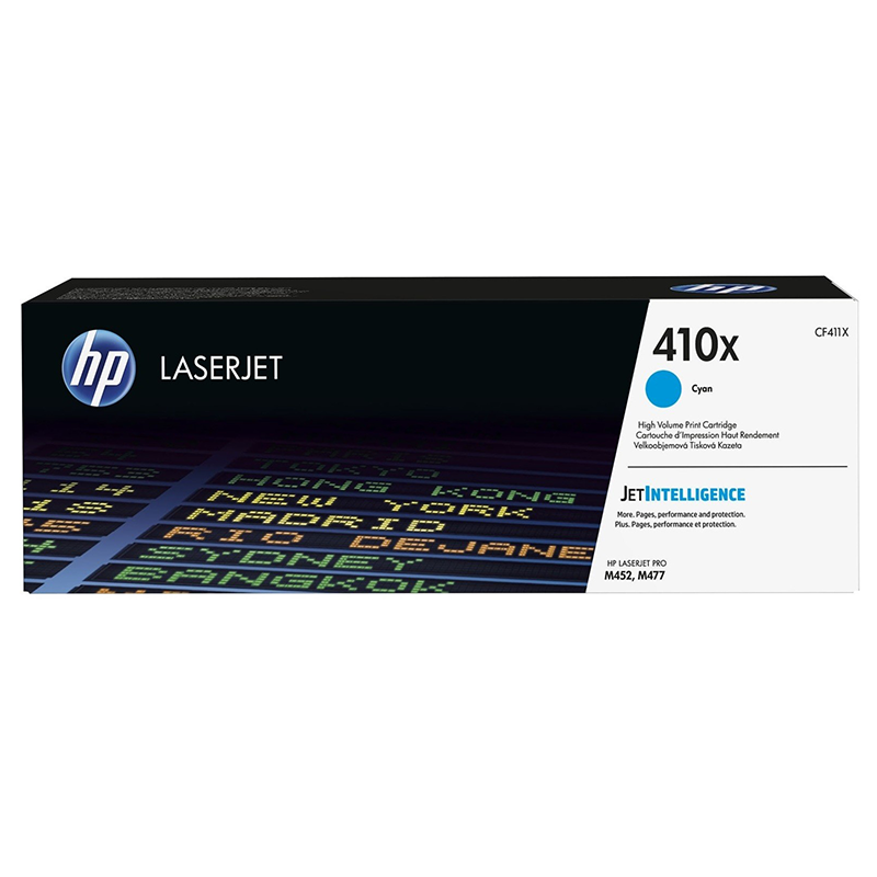 HP 410X Cyan (CF411X) - Toner grande capacité HP LaserJet d'origine