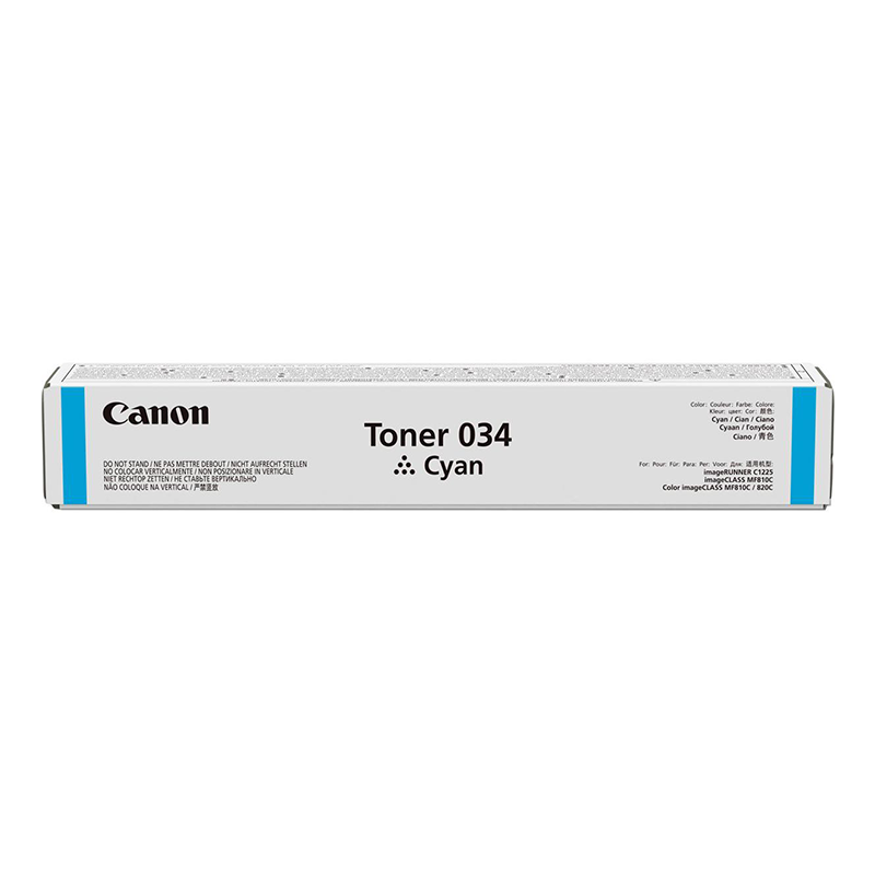Canon 034 Cyan - Toner Canon d'origine (9453B001AA)