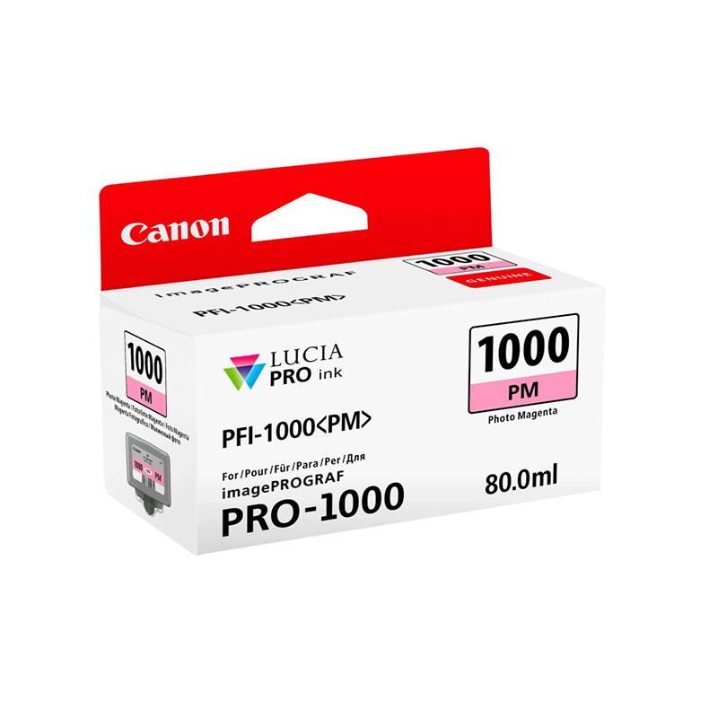 Acheter Canon PFI-1000PM Magenta Photo - Cartouche D'encre Canon D
