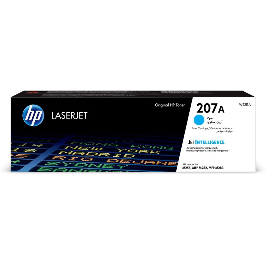 HP 207A Cyan W2211A - Toner HP LaserJet d'origine