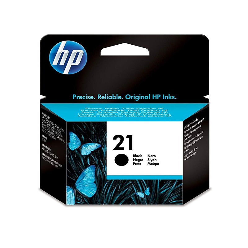 HP 21 Noir - Cartouche d'encre HP d'origine (C9351AE)