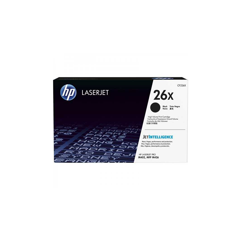 HP 26X Noir (CF226X) - Toner grande capacité HP LaserJet d'origine