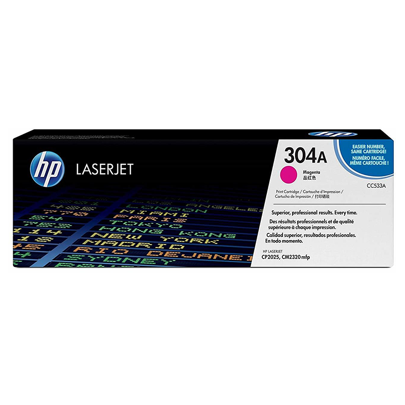 HP 304A Magenta (CC533A) - Toner HP LaserJet d'origine