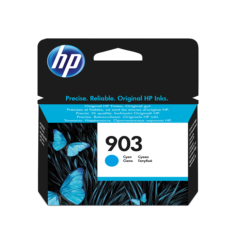 HP 903 Cyan - Cartouche d'encre HP d'origine (T6L87AE)