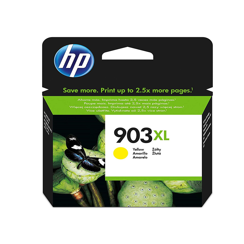 HP 903XL Jaune - Cartouche d'encre grande capacité HP d'origine (T6M11AE)