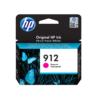 HP 912 Magenta - Cartouche d'encre HP d'origine (3YL78AE)