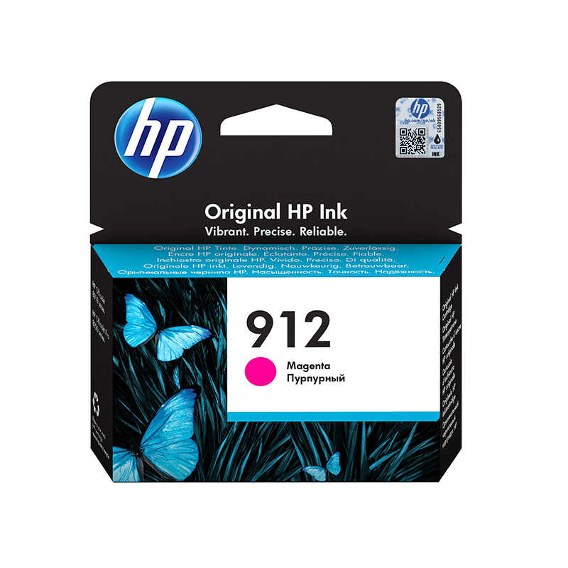 HP 912 Magenta - Cartouche d'encre HP d'origine (3YL78AE)