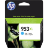 HP 953XL Cyan - Cartouche d'encre grande capacité HP d'origine (F6U16AE)