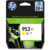 HP 953XL Jaune - Cartouche d'encre grande capacité HP d'origine (F6U18AE)