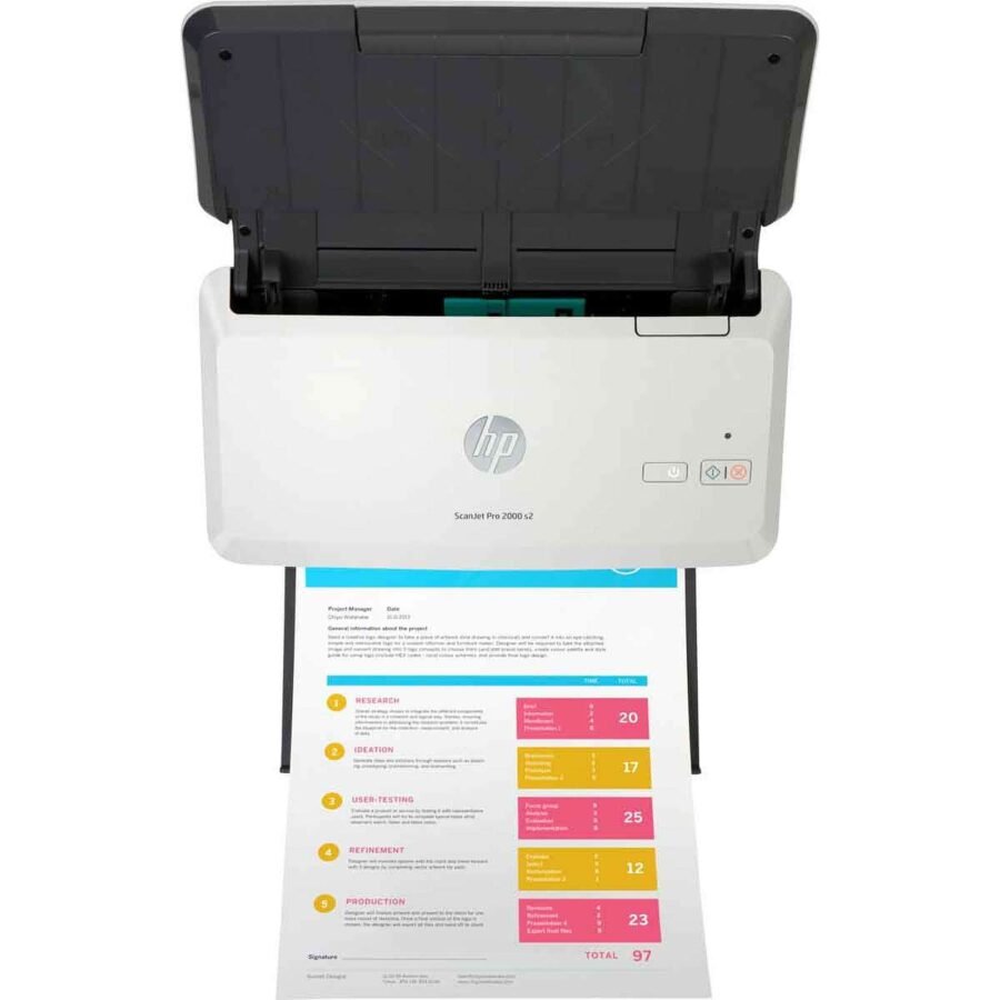 HP ScanJet Pro 2000 s2 Scanner 6FW06A – Image 2