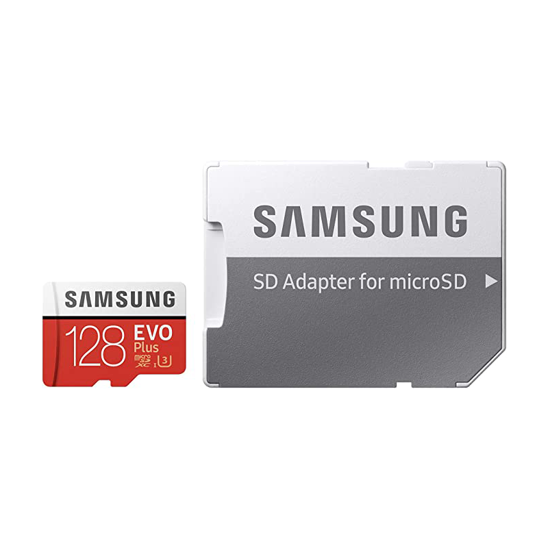 Carte mémoire Samsung Evo Plus -128GB - microSDXC Avec adaptateur (MB-MC128HA_EU)