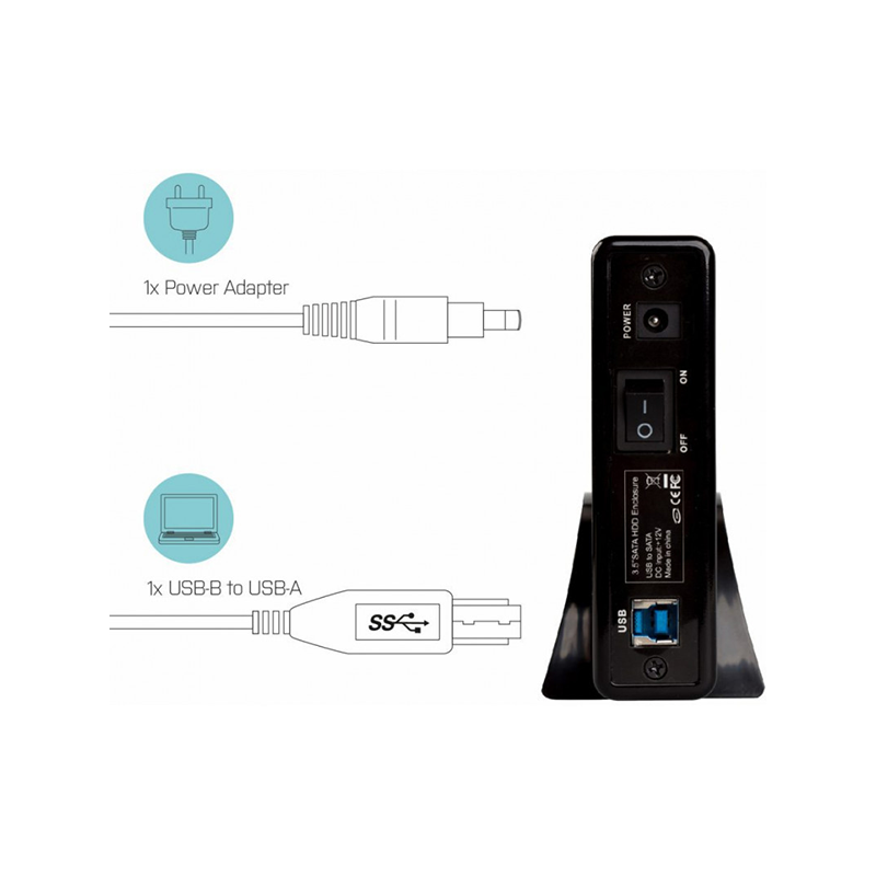 Acheter Boîtier Externe I-tec MySafe Pour 1x 3.5“ SATA HDD - USB