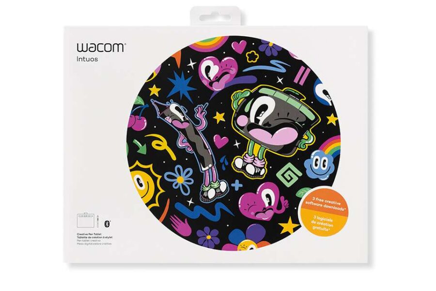 Tablette graphique Wacom Intuos Petite USB & Bluetooth CTL-4100WLK-S