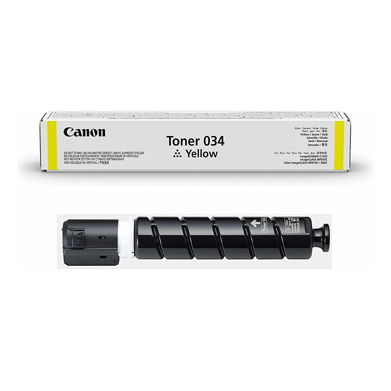 Canon 034 Jaune - Toner Canon d'origine (9451B001AA)