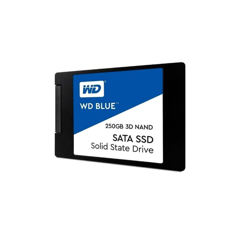 DISQUE SSD INTERNE 250G WESTERN DIGITAL BLUE 3D NAND 2.5" (WDS250G2B0A)