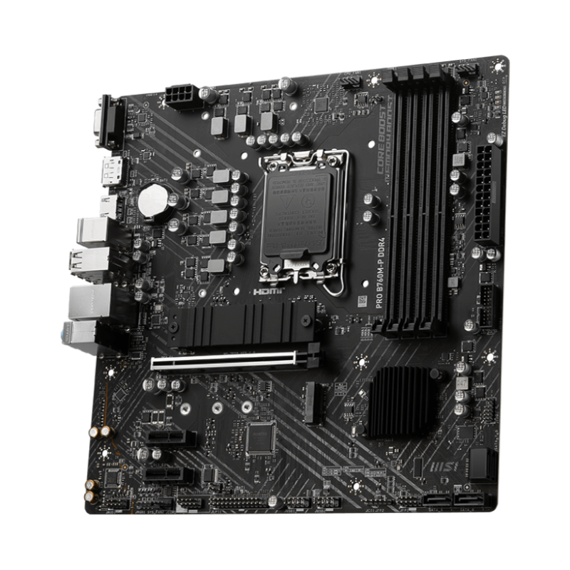 Cartes mères MSI PRO B760M-P DDR4 (911-7E02-006)