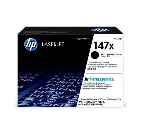 HP 147X Noir - Toner HP LaserJet d'origine à grande capacité (W1470X)