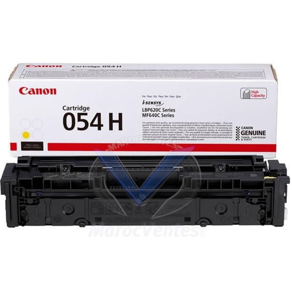 Canon Toner 054H Jaune (3025C002AA)