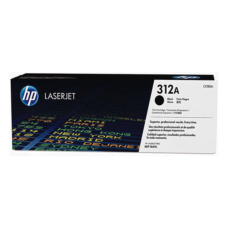 HP 312A Noir (CF380A) - Toner HP LaserJet d'origine