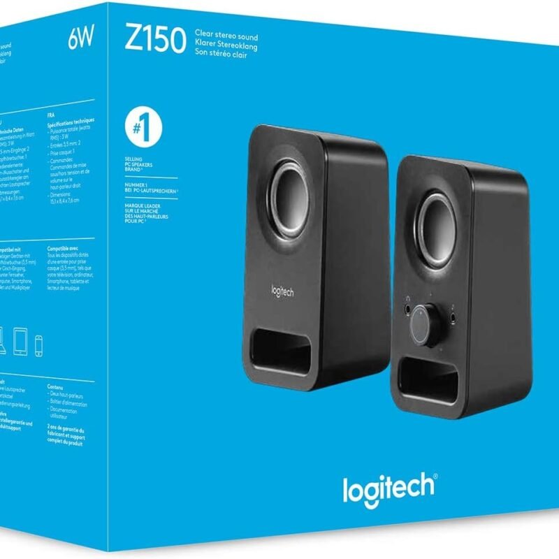 Haut-parleurs Stéréo Logitech Z150 (980-000816)