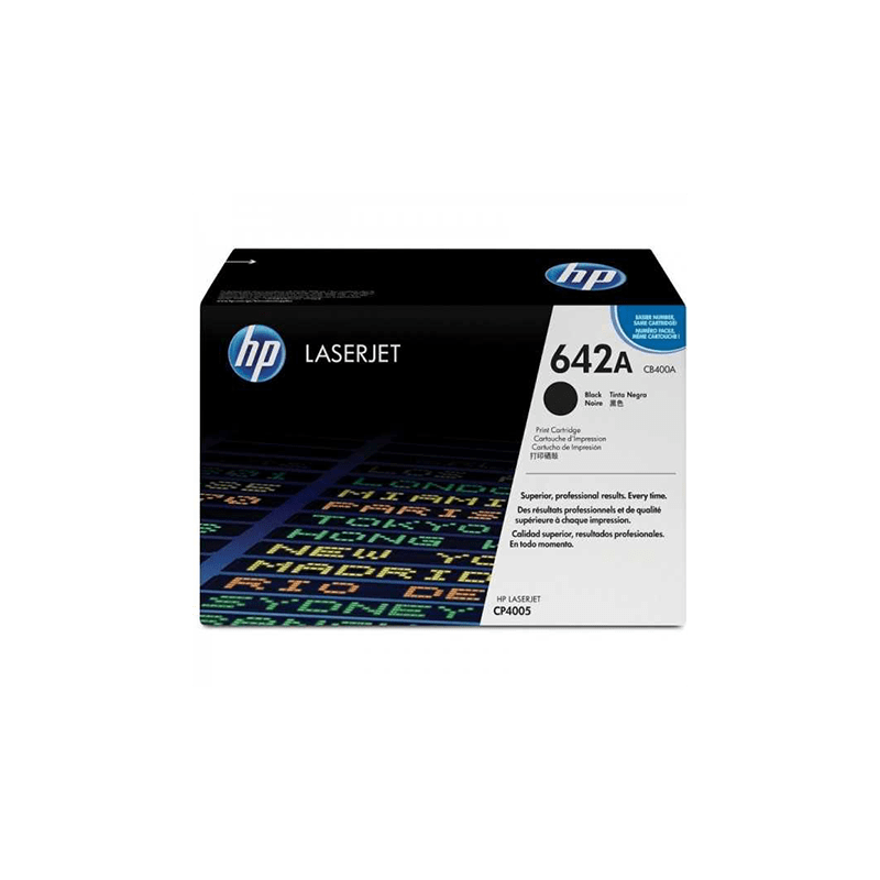 HP 642A Noir (CB400A) - Toner HP LaserJet d'origine