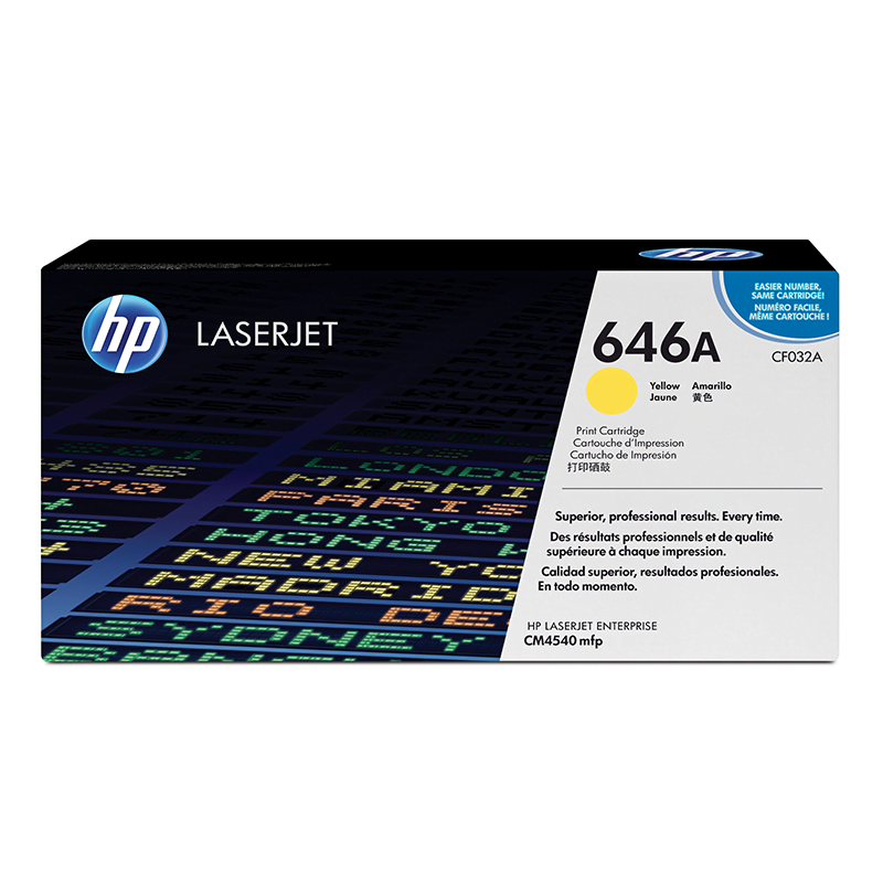 HP 646A Jaune (CF032A) - Toner HP LaserJet d'origine