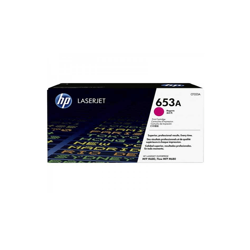 HP 653A Magenta (CF323A) - Toner HP LaserJet d'origine