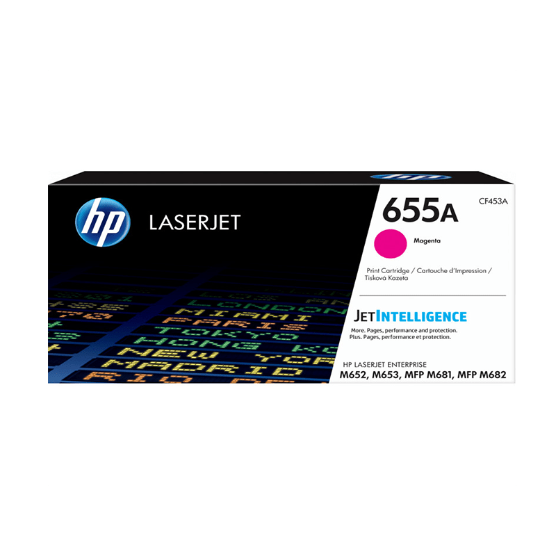 HP 655A Magenta (CF453A) - Toner HP LaserJet d'origine