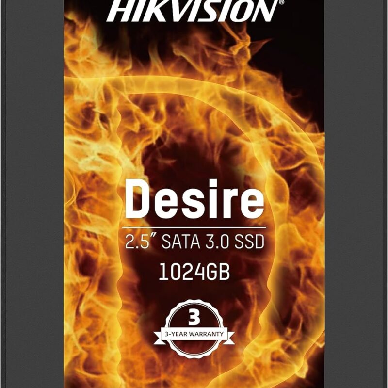 Disque Dur interne SSD Hikvision Desire(S) SATA 2.5" 1 To (HS-SSD-DESIRE-S-1024)