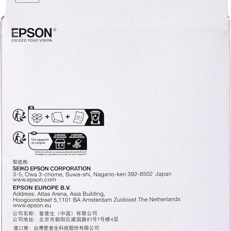 Epson Collecteur Encre usagée C13T04D100 Taille Unique Noir (c13t04d100)