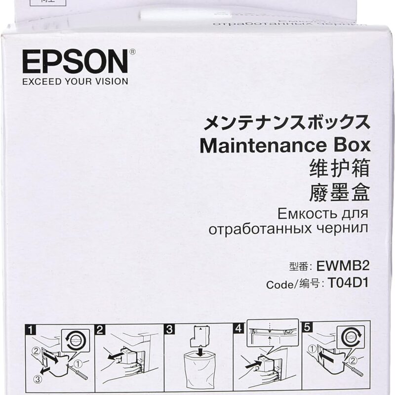 Epson Collecteur Encre usagée C13T04D100 Taille Unique Noir (c13t04d100)