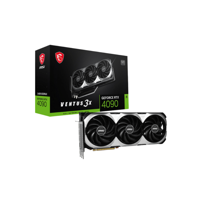 Carte Graphique MSI GeForce RTX 4090 VENTUS 3X 24G (MSI_912-V510-409)