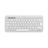 Clavier sans fil Logitech Pebble Keys 2 K380s Blanc (920-011804)