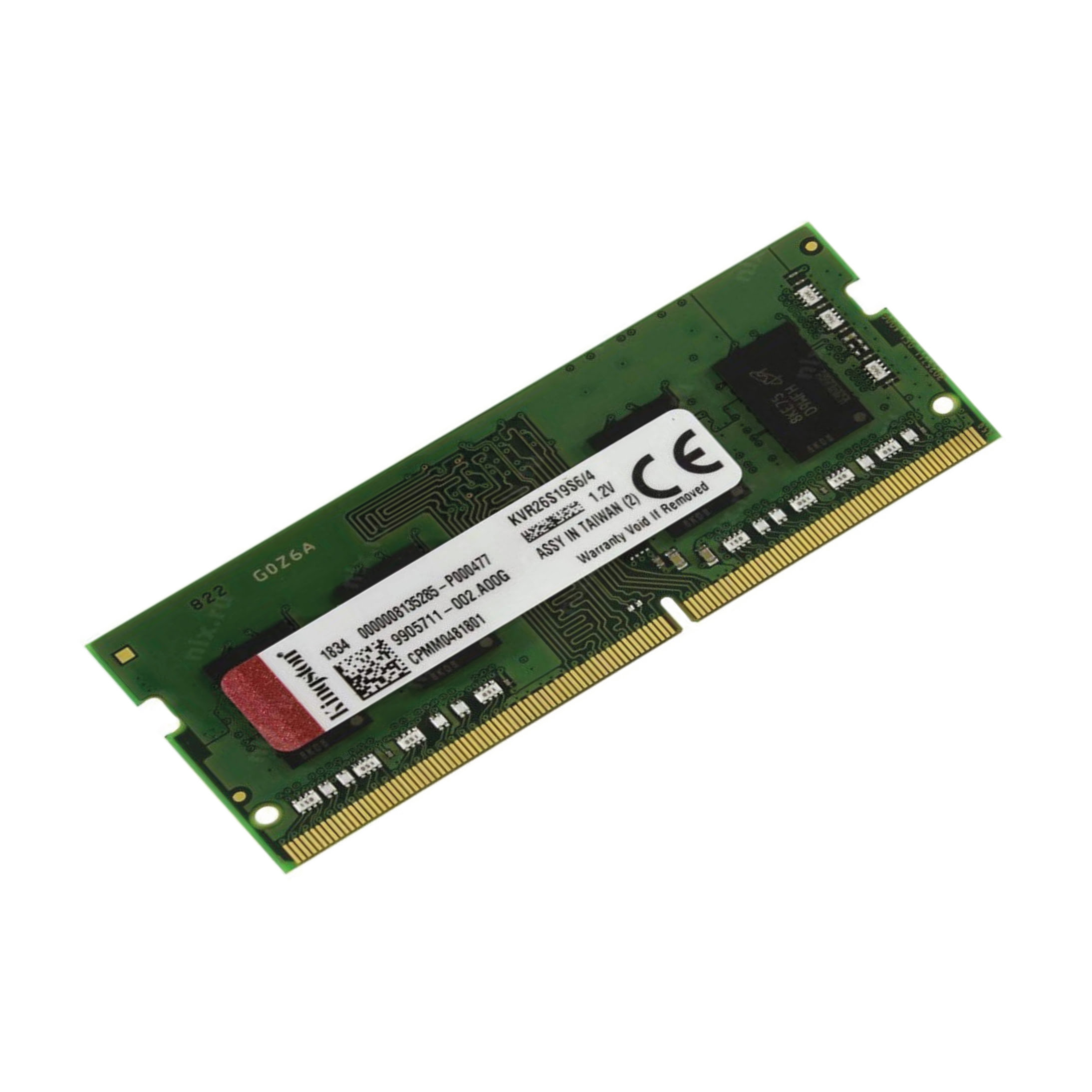 Barrette mémoire Kingston 4GB DDR4-2666MHZ Non-ECC SODIMM