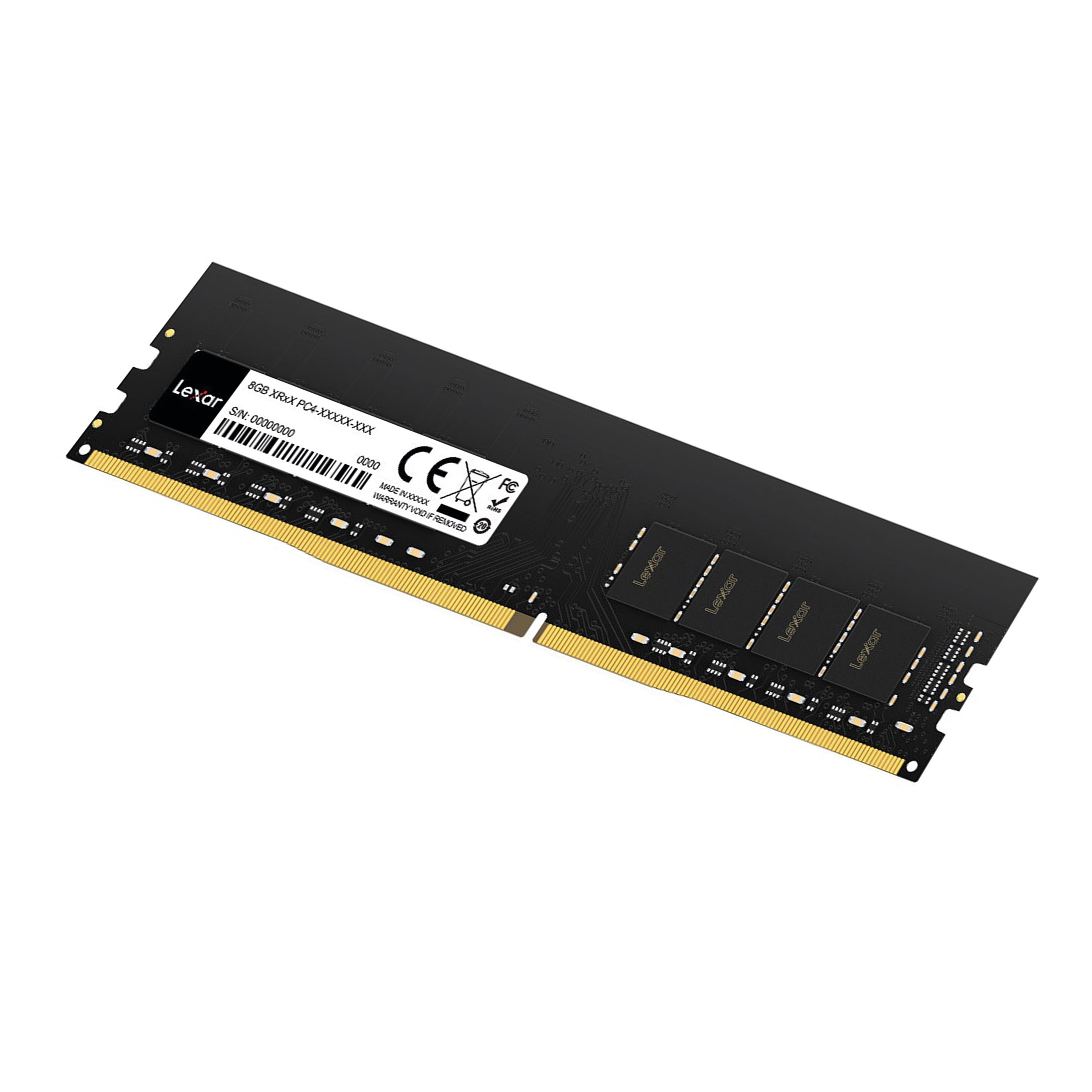 Barrette mémoire Lexar 8GB DDR4-2666 DIMM - Pc Bureau