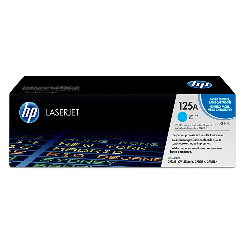 HP 125A Cyan (CB541A) - Toner HP LaserJet d'origine