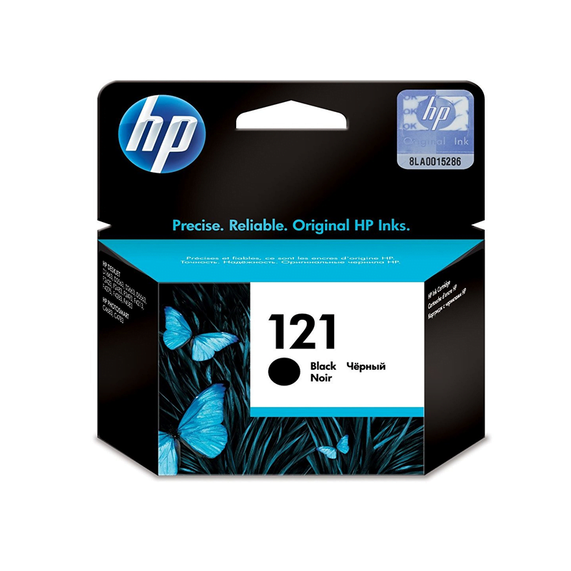 HP 121 Noir - Cartouche d'encre HP d'origine (CC640HE)