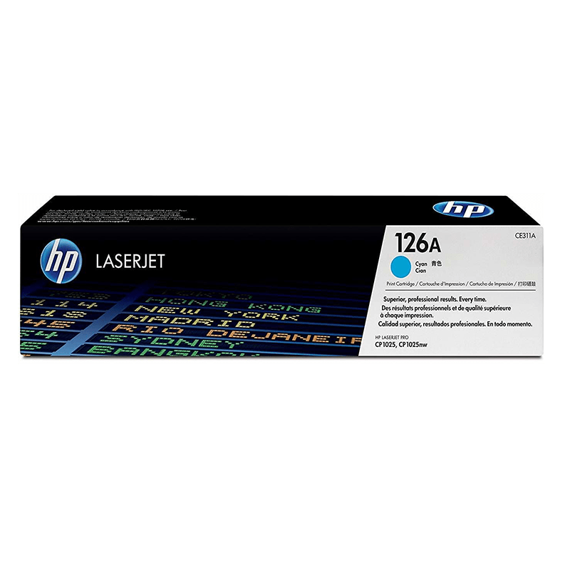 HP 126A Cyan (CE311A) - Toner HP LaserJet d'origine