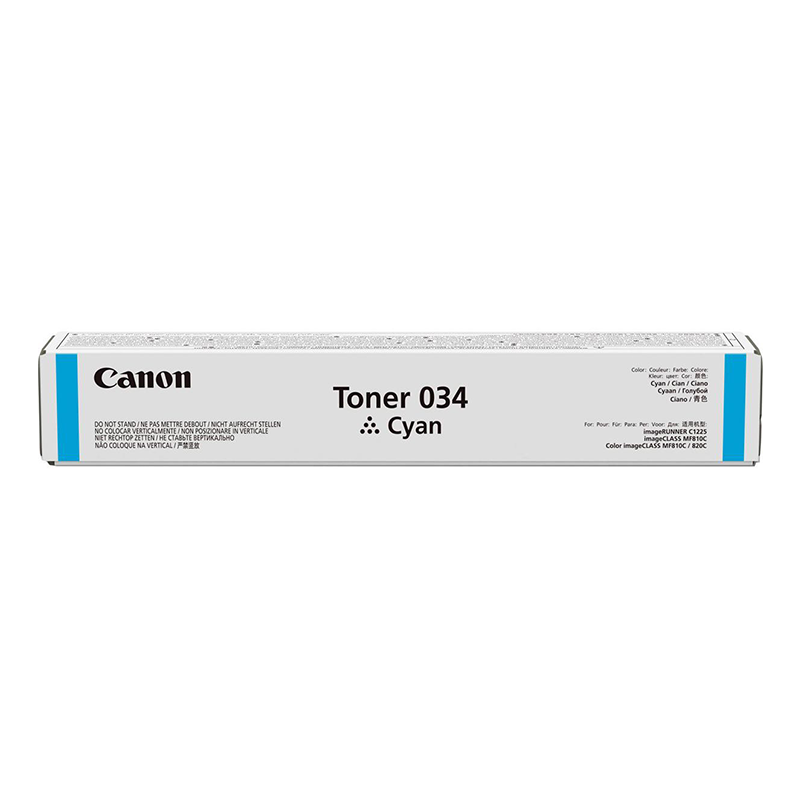 Canon 034 Cyan - Toner Canon d'origine (9453B001AA)