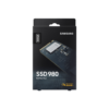 Disque Dur interne SSD Samsung 980 M.2 NVMe PCIe 3.0 - 500 GB - (MZ-V8V500BW)