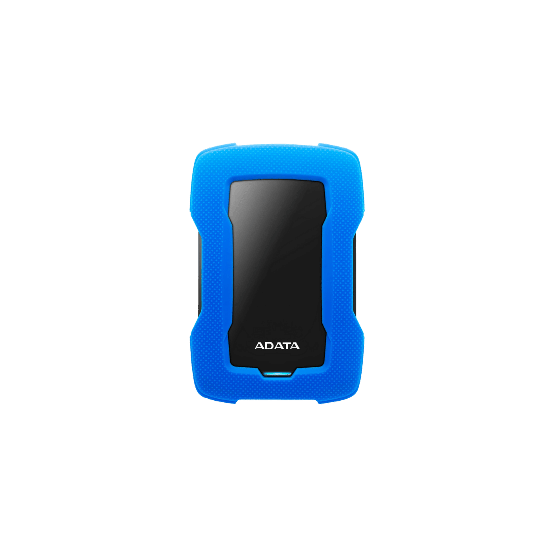 Disque dur portable ADATA HD330 USB 3.1 Anti-Choc 1To 2To SLIM BLEU (AHD330-2TU31-CBL)